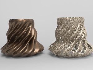 Vase Voronoi 13 3D मॉडल