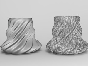 Vase Voronoi 13 3D मॉडल