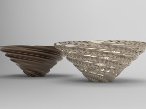Vase Voronoi 14 3D Model
