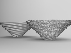 Vase Voronoi 14 3D Model