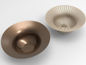 Vase Voronoi 16 Model 3D