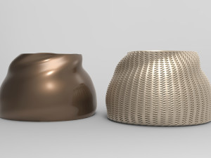 Vase Voronoi 19 3D Model