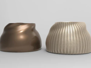 Vase Voronoi 19 3D Model