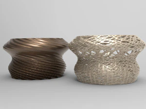 Vase Voronoi 20 3D Model