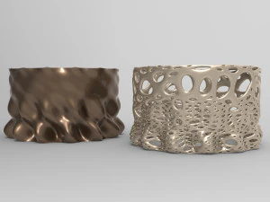 Vase Voronoi 22 3D Model