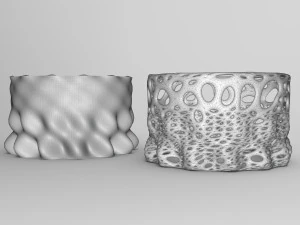 Vase Voronoi 22 3D Model
