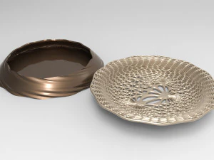 Vase Voronoi 23 3D Model