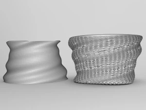Vase Voronoi 25 3D Model