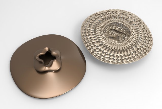 Vase Voronoi 26 Model 3D .c4d .max .obj .3ds .fbx .stl .blend 