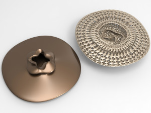 Vase Voronoi 26 Model 3D