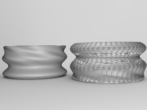 Vase Voronoi 28 3D Model