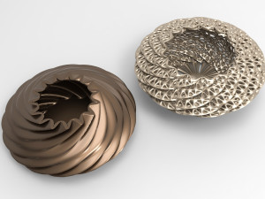 Vase Voronoi 29 Model 3D