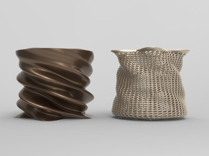 Vase Voronoi 32 Modelo 3D