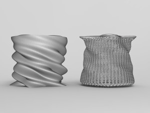 Vase Voronoi 32 Modelo 3D