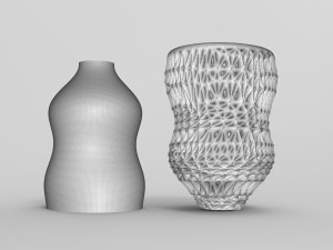 Vase Voronoi 33 3D Модель