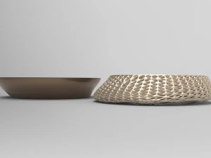 Vase Voronoi 34 3D Model