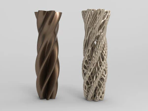 Vase Voronoi 37 3D Model