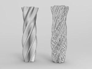 Vase Voronoi 37 3D Model