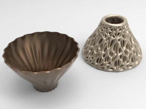 Vase Voronoi 38 3D Model