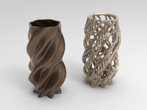 Vase Voronoi 39 3D Model
