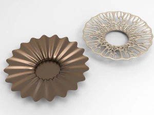 Vaso Voronoi 40 Modelo 3D