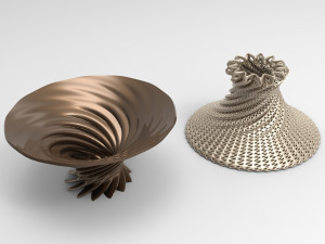 Vase Voronoi 41 3D Model