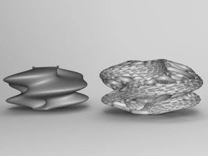 Vase Voronoi 43 3D Model