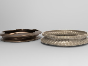 Vase Voronoi 45 Model 3D