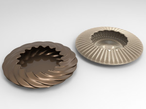 Vase Voronoi 48 3D Model