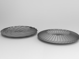 Vase Voronoi 48 3D Model