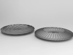 Vase Voronoi 48 3D Model