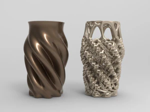 Vase Voronoi 53 3D Model