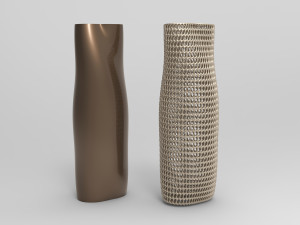 Vase Voronoi 54 Modelo 3D