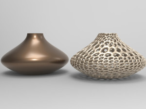 Vase Voronoi 57 3Dモデル
