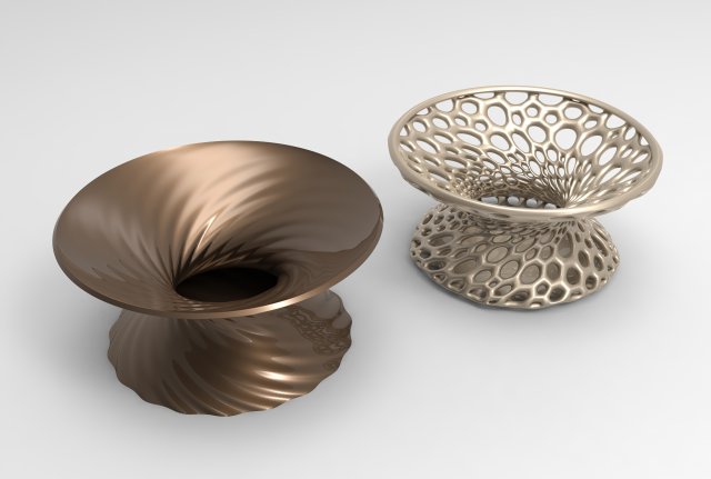 Vase Voronoi 61 Modello 3D .c4d .max .obj .3ds .fbx .stl .blend 