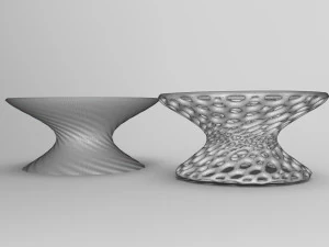 Vase Voronoi 61 3D Model