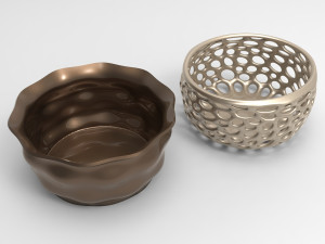 Vase Voronoi 62 3D मॉडल