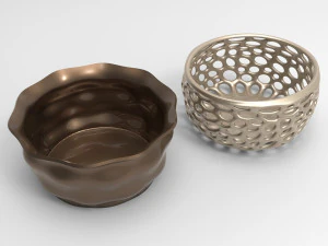 Florero Voronoi 62 Modelo 3D