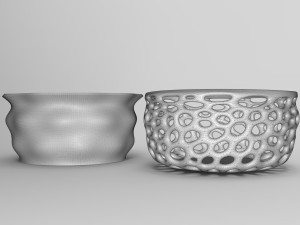Vase Voronoi 62 3D 모델