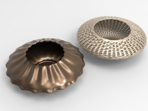 Vase Voronoi 64 3D Model