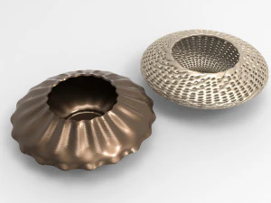 Vase Vorono&iuml; 64 Modèle 3D