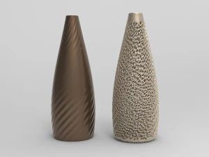 Vase Voronoi 65 3D Model