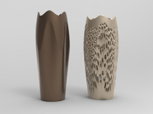 Vase Voronoi 66 3D Model