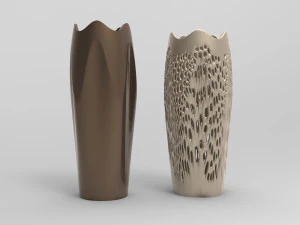 Vase Voronoi 66 3D Model