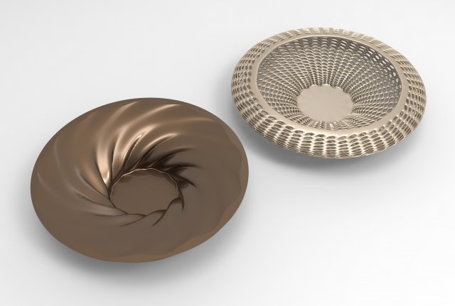 Vase Voronoi 68 3D Model .c4d .max .obj .3ds .fbx .stl .blend 