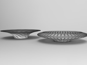 Vase Voronoi 68 3D Model