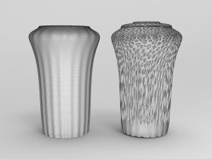 Vase Voronoi 70 3D Model