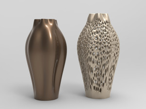 Vase Voronoi 72 3Dモデル