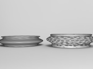 Vase Voronoi 76 3D Model