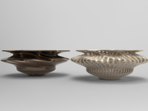 Vase Voronoi 77 Model 3D